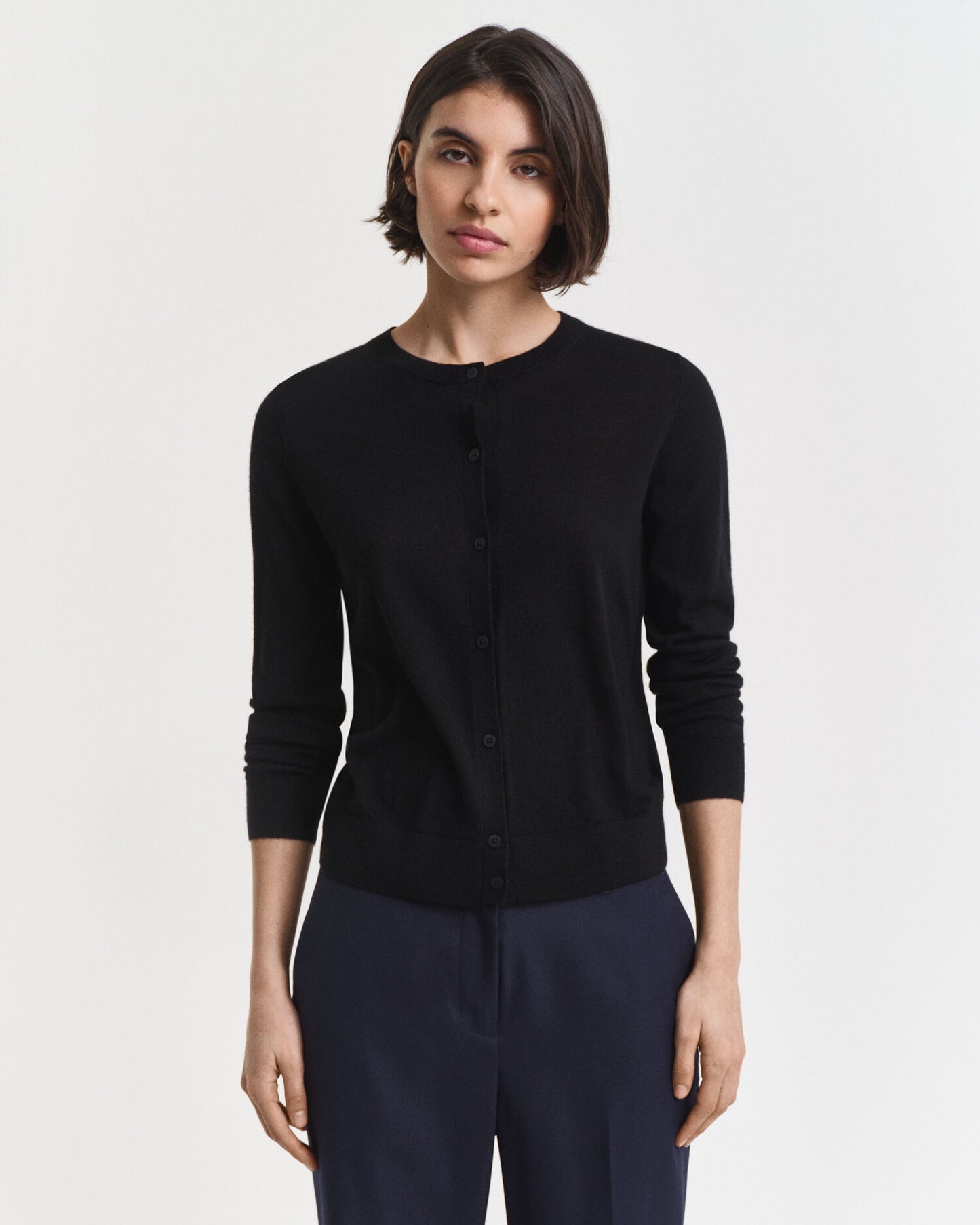Cardigan en laine Mérinos extra fine