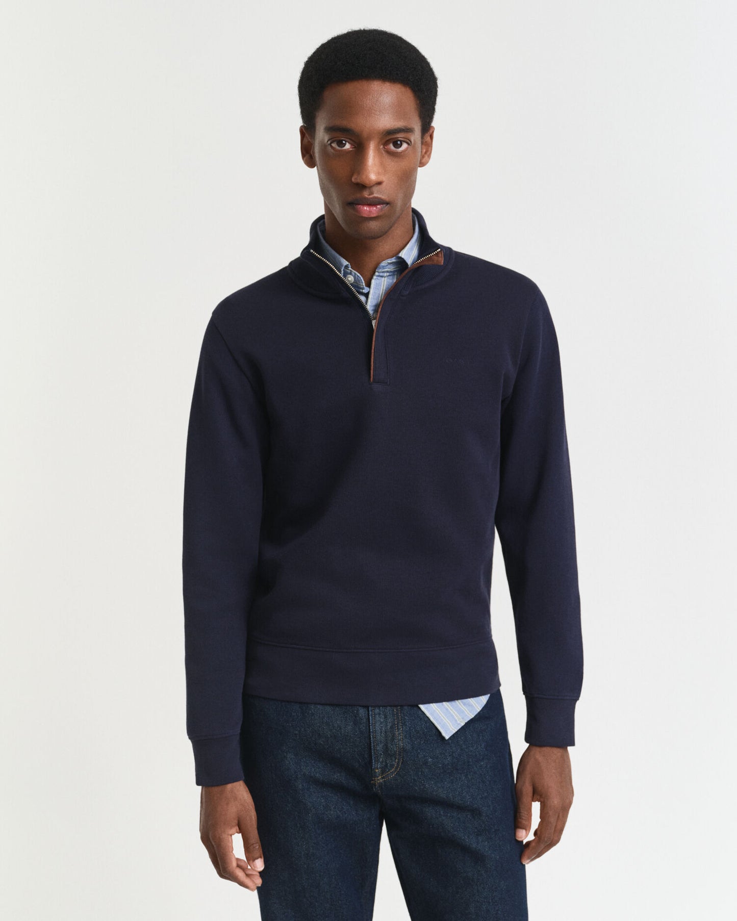 Sweat-shirt Sacker à demi-zip
