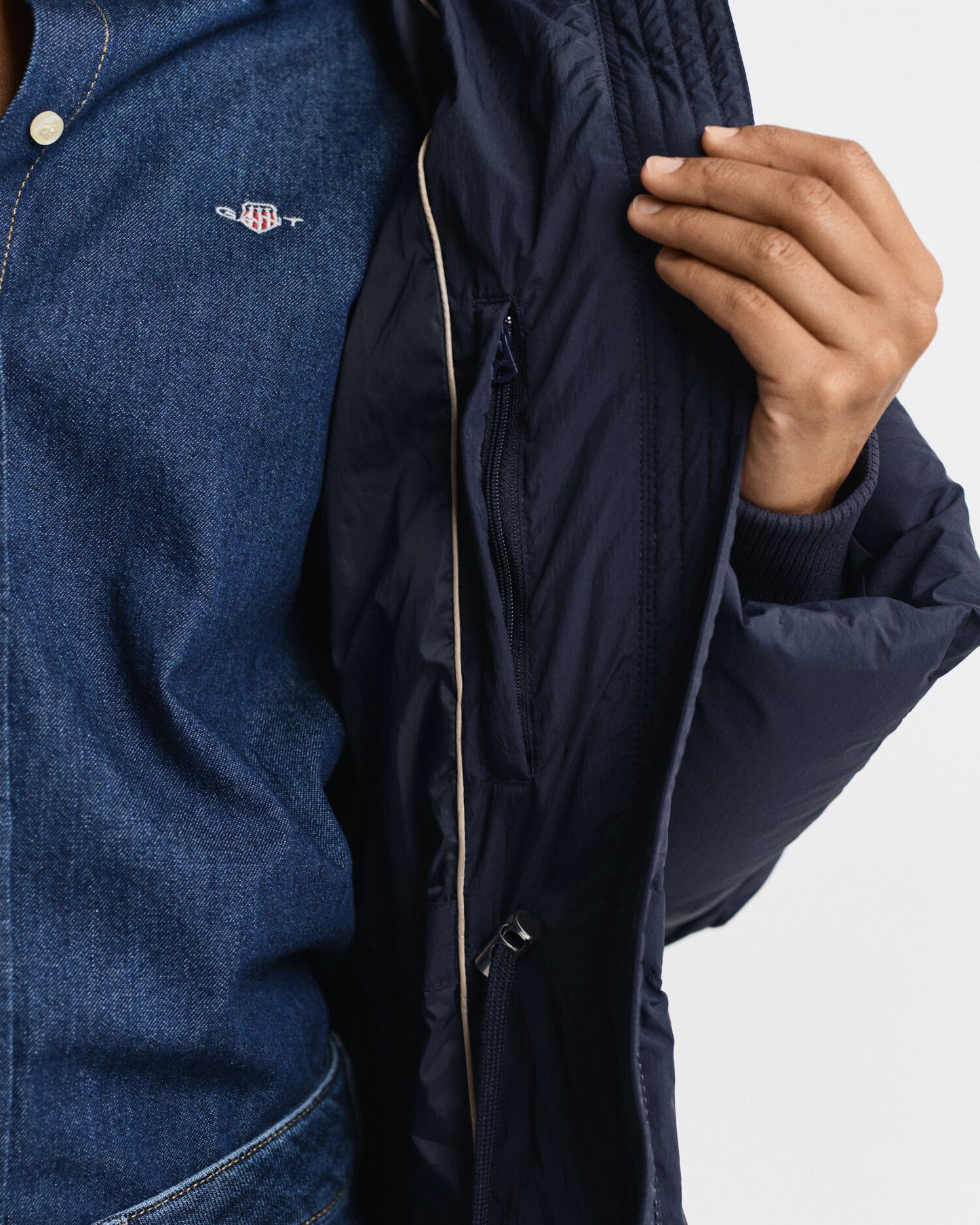 Manteau long en duvet