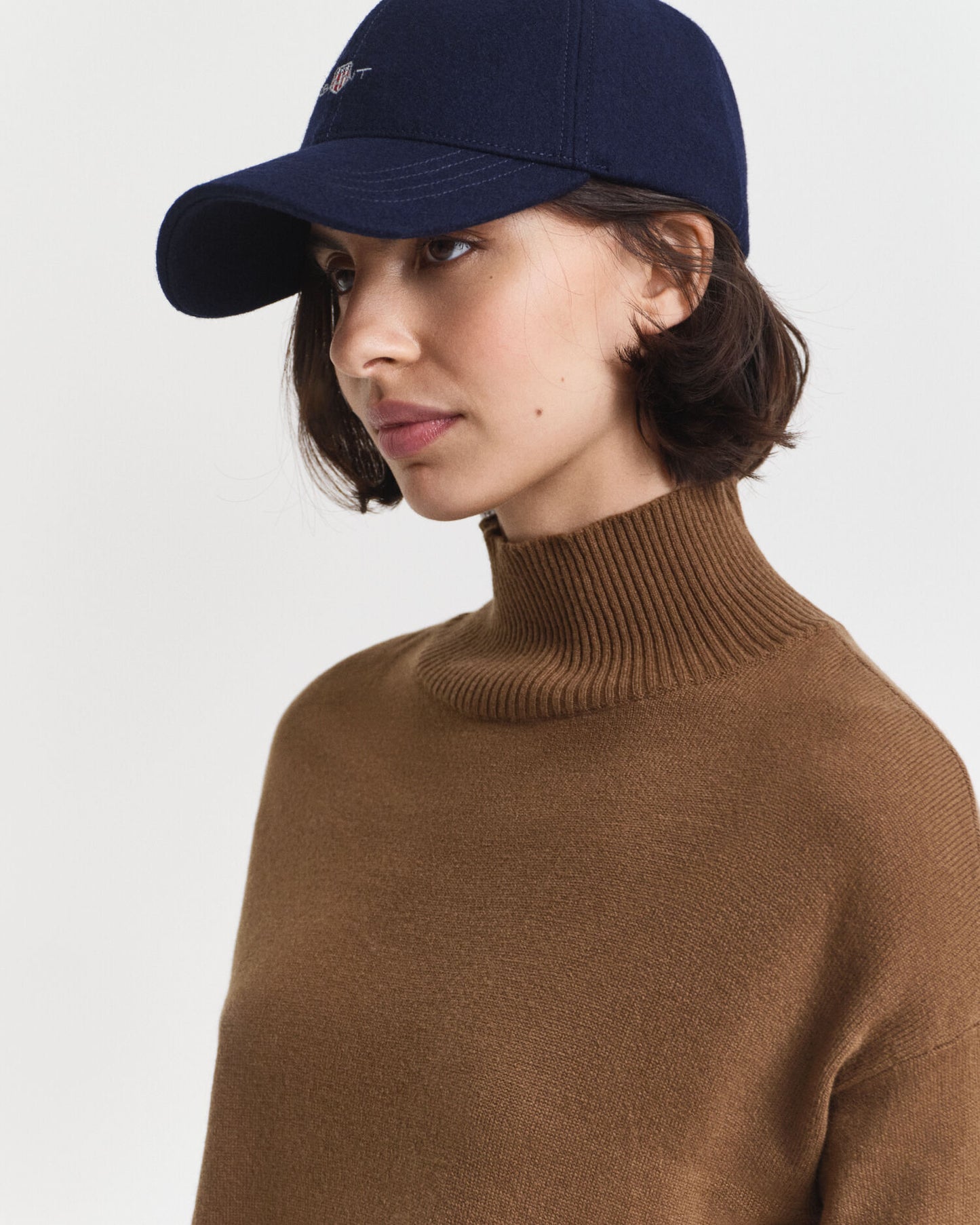 Pull col roulé en lambswool ultra fin