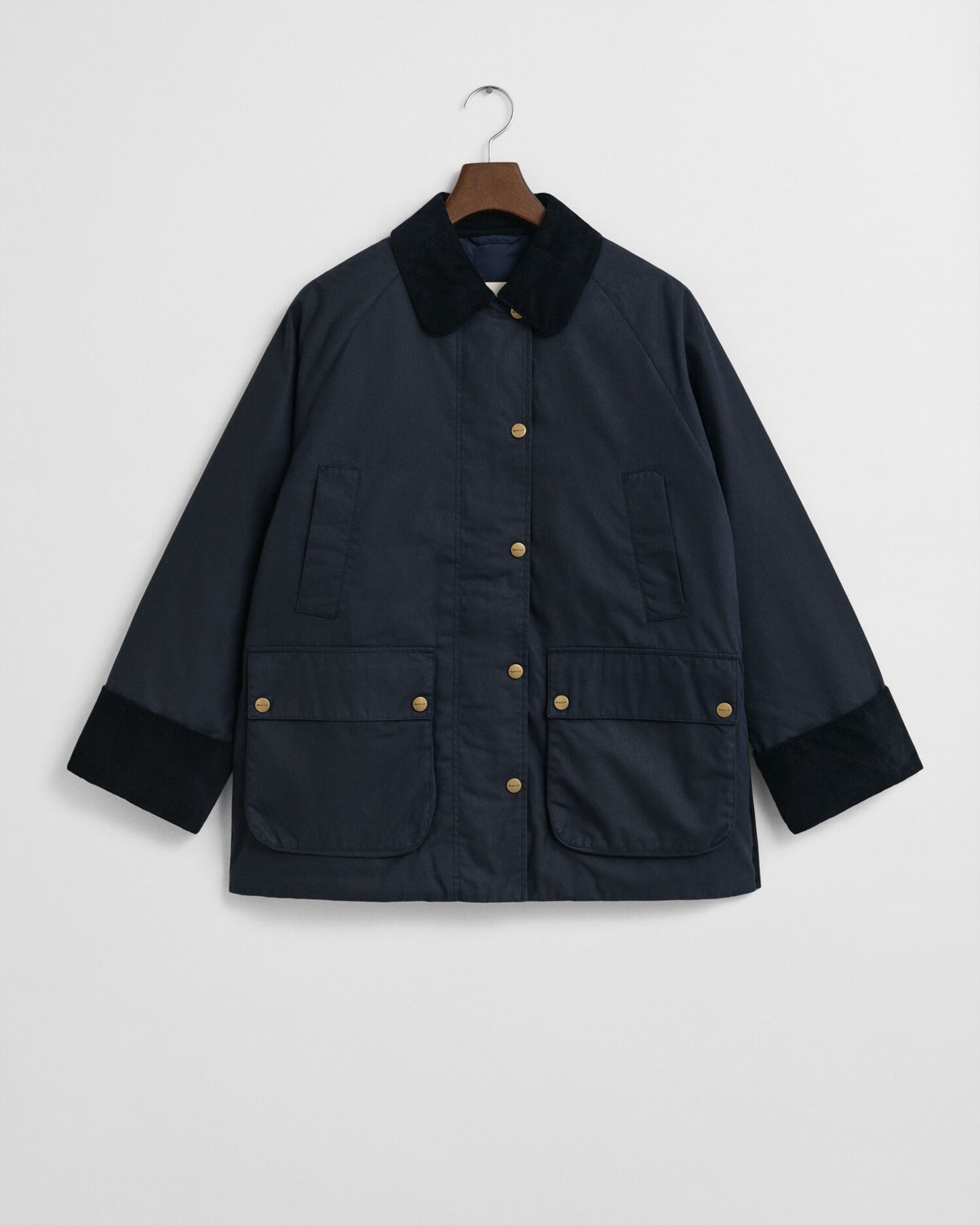 Gewachste Baumwolljacke „Double Decker“