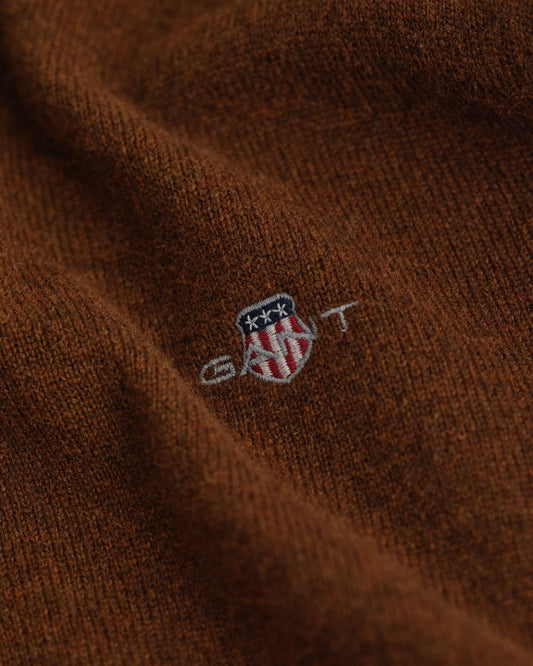 Superfeiner Lambswool V-Pullover