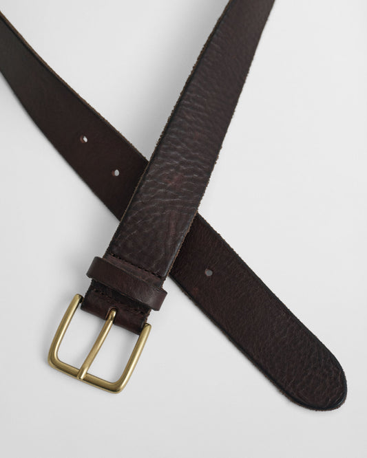 Gürtel aus getrommeltem Leder