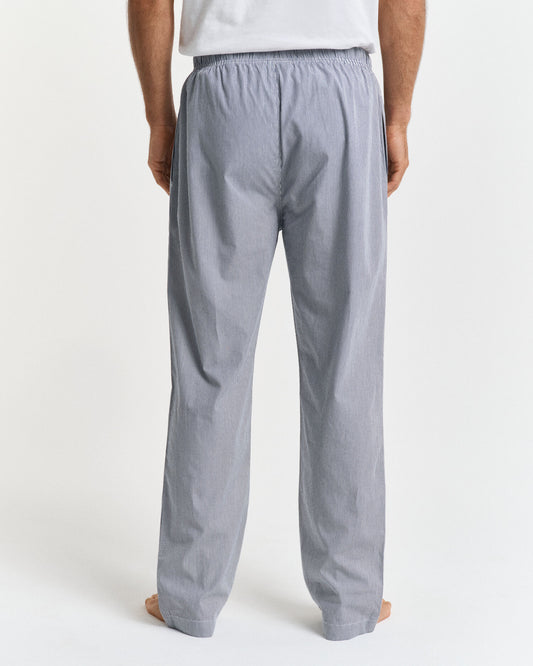 Gestreifte Popeline-Pyjamahose
