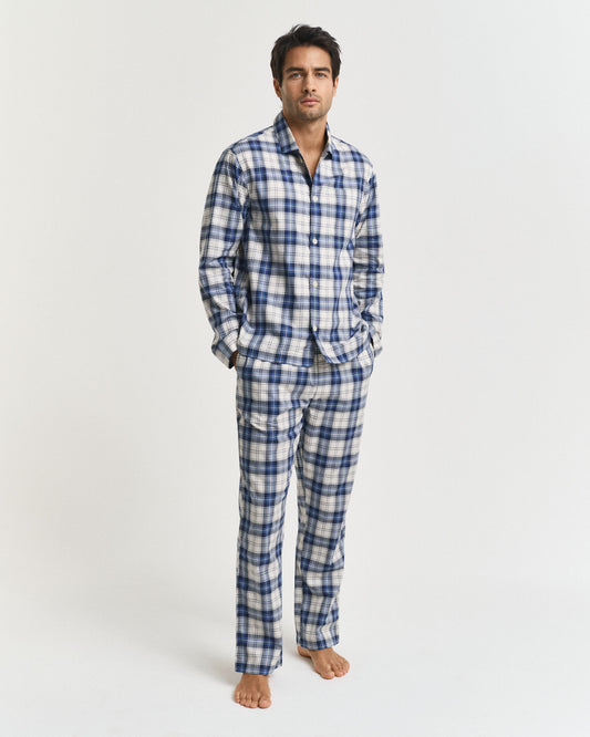 Karierter Pyjama-Set