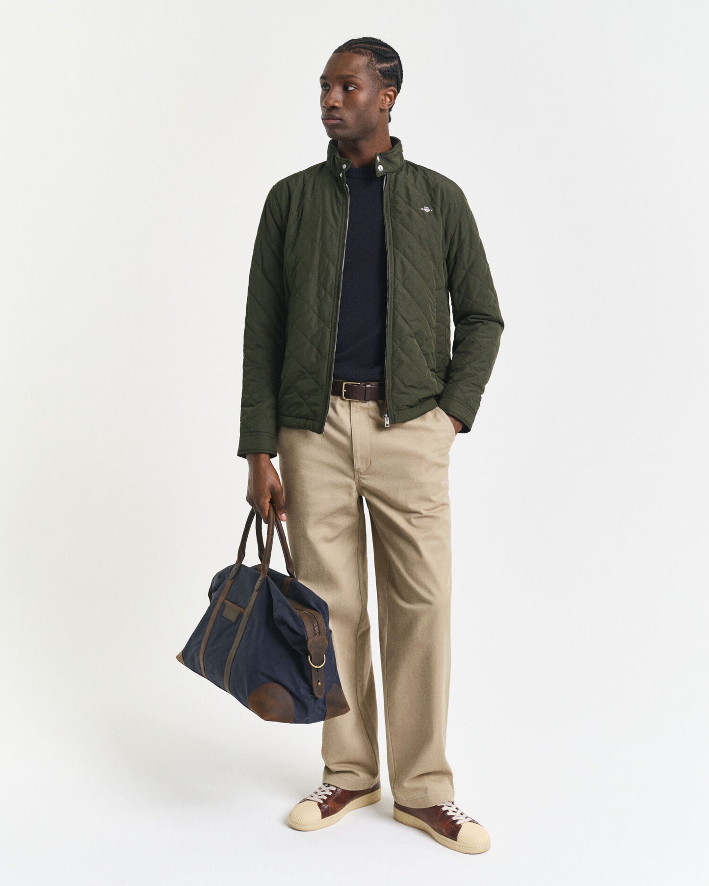 Gesteppter Windbreaker