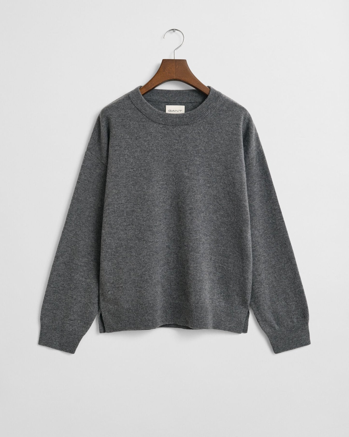 Superfeiner Lambswool Rundhalspullover
