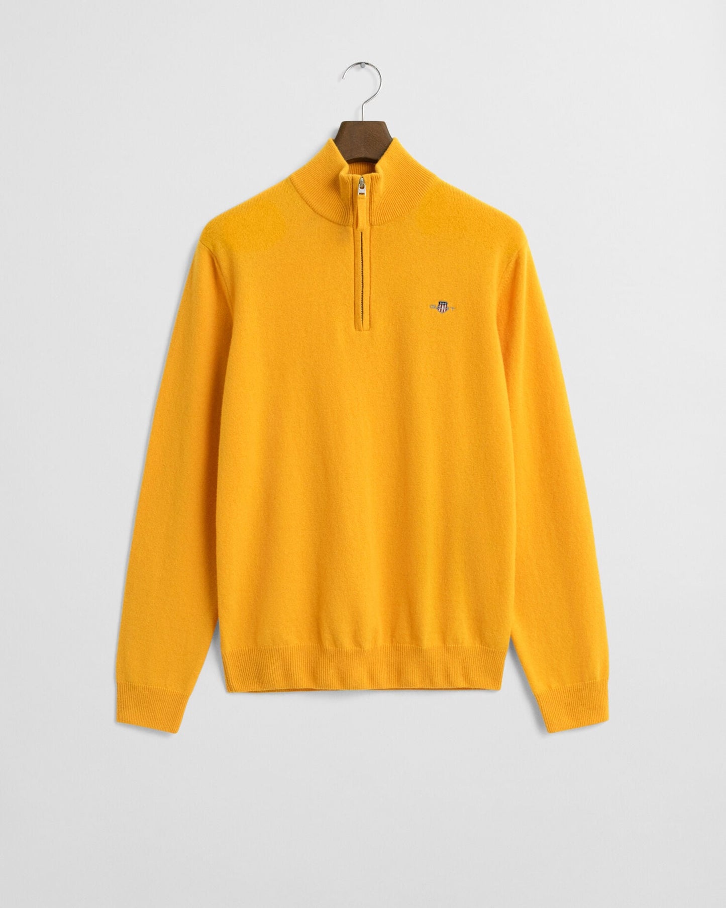 Pull en demi-zip en lambswool superfine