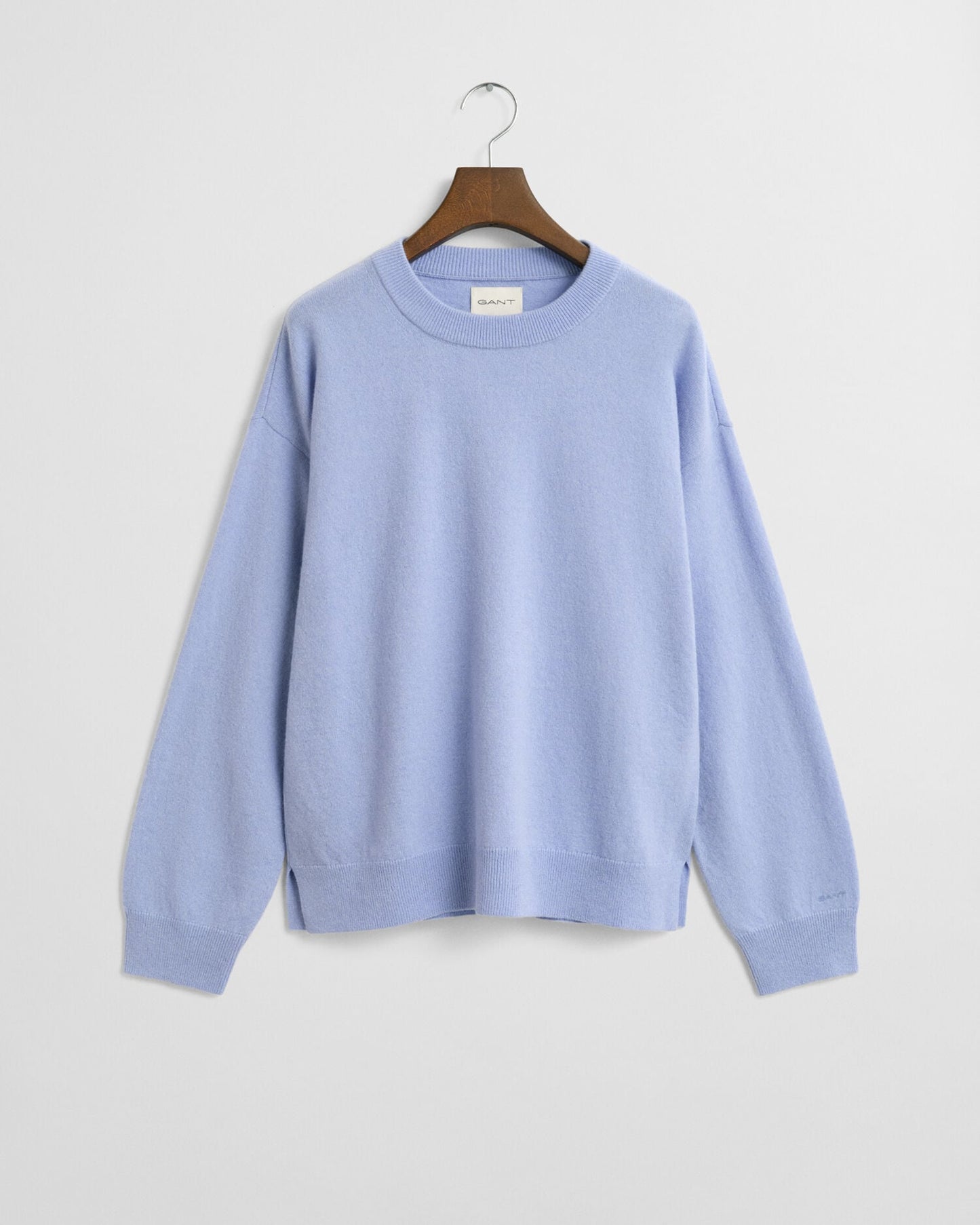 Pullover aus superfeiner Lammwolle mit Rundhalsausschnitt