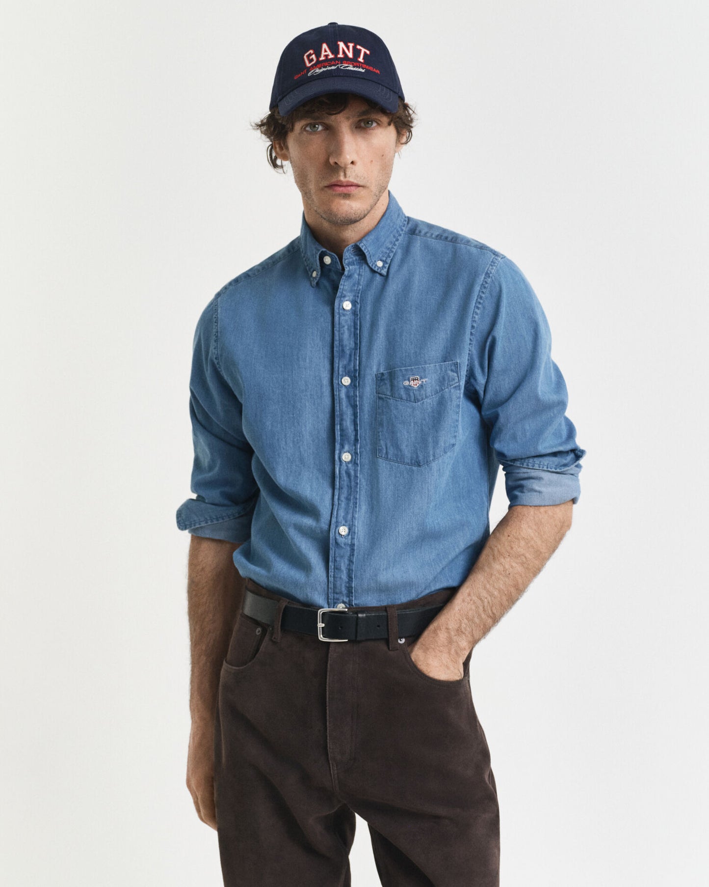 Chemise Regular Fit Indigo