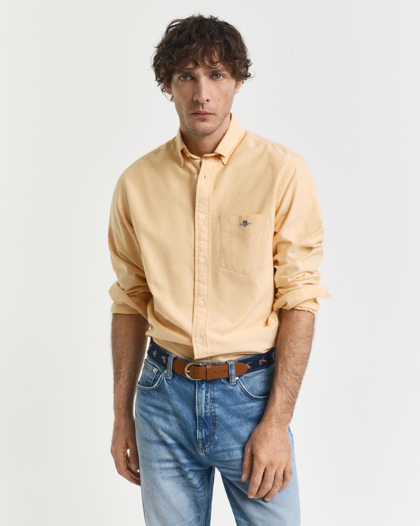 Chemise Oxford classique coupe droite